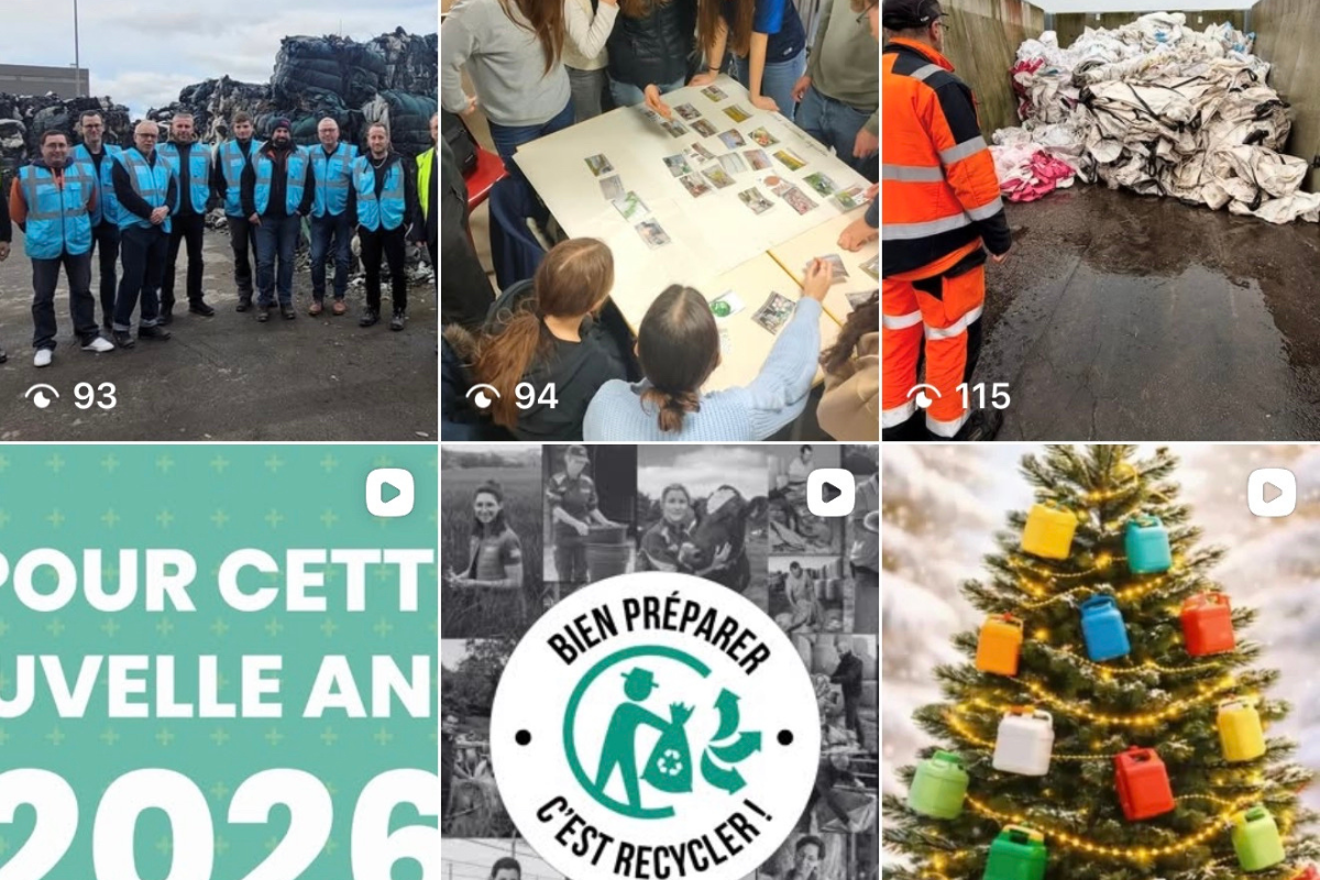 A.D.I.VALOR débarque sur Instagram pour valoriser le recyclage agricole 