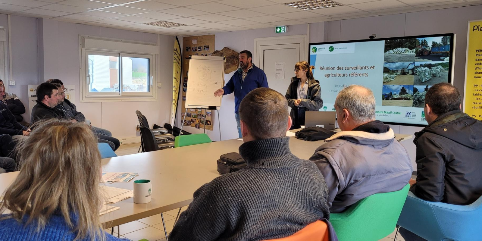COPAGE a organisé une journée préparatoire avant les collectes de printemps des plastiques agricoles usagés