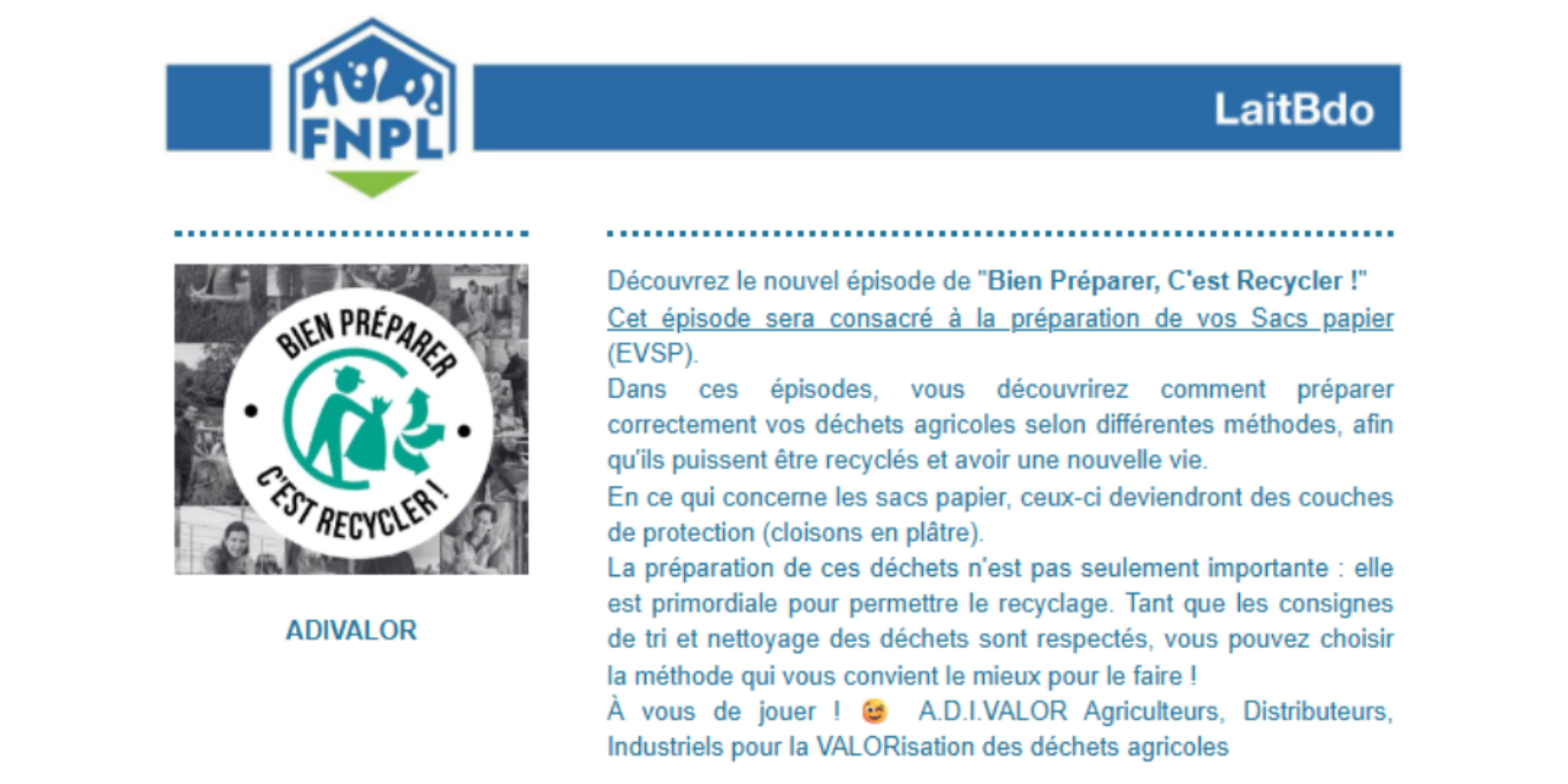 FRSEA AURA et LaitBdo : un partenariat pour informer les producteurs sur la collecte