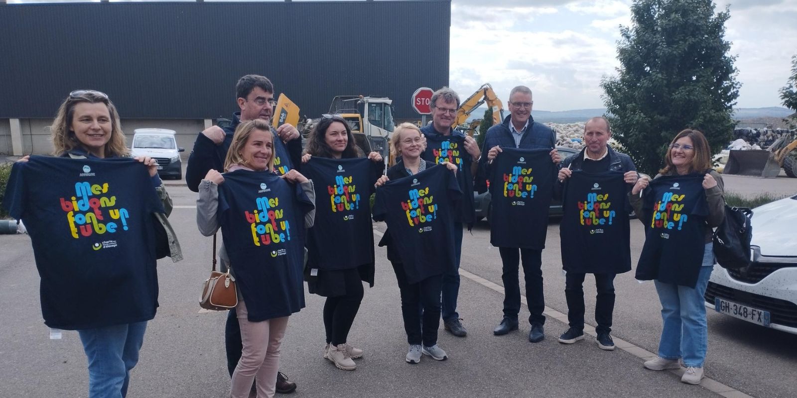 A.D.I.VALOR organise des visites de sites pour une délégation Lituanienne de CROPLIFE Europe