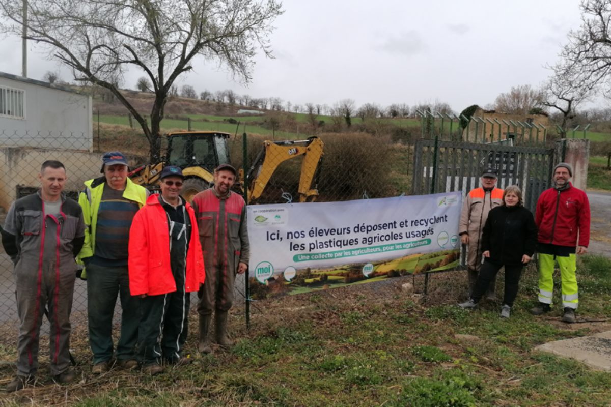 L’Aveyron confirme ses très bons résultats de collecte des plastiques d’élevage.