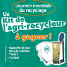 Journée mondiale du recyclage :  A.D.I.VALOR organise un jeu concours spécial tri sur ses réseaux sociaux