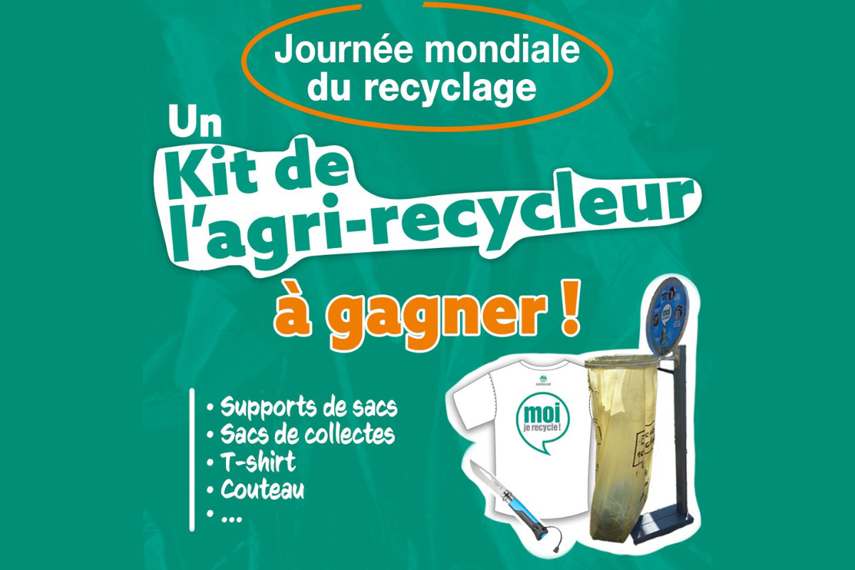 Journée mondiale du recyclage :  A.D.I.VALOR organise un jeu concours spécial tri sur ses réseaux sociaux