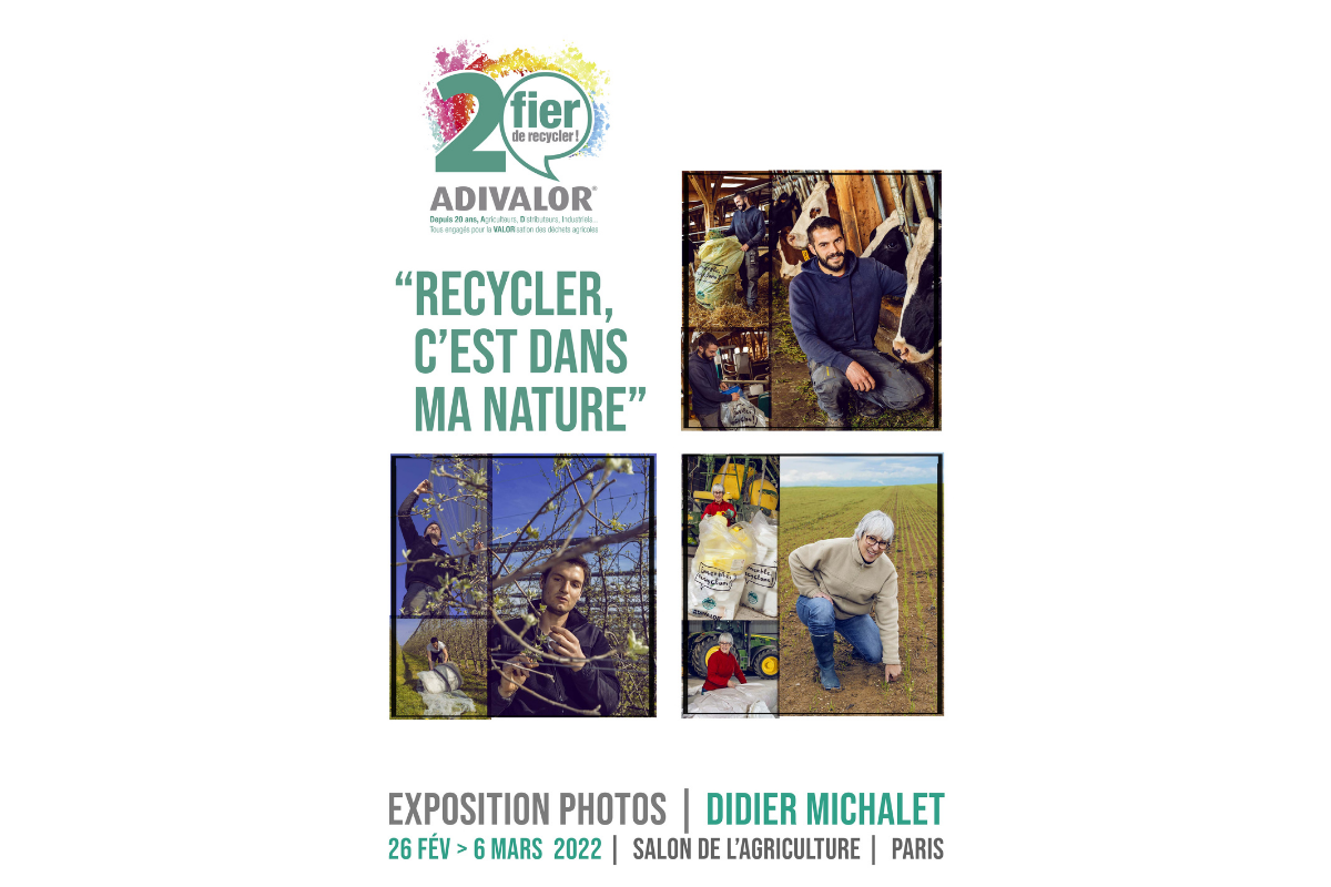 « Recycler, c’est dans ma nature » : l’exposition photos événement organisée au SIA pour les 20 ans d’A.D.I.VALOR