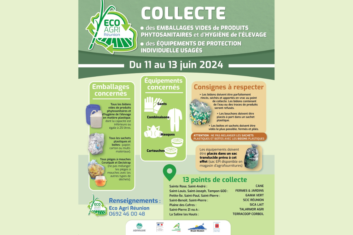 Une première collecte d\'Équipements de Protection Individuelle Usagés (EPIU) organisée à la Réunion 