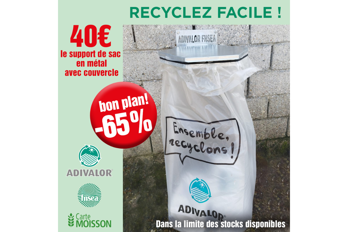 FNSEA X A.D.I.VALOR : opération spéciale supports de sacs