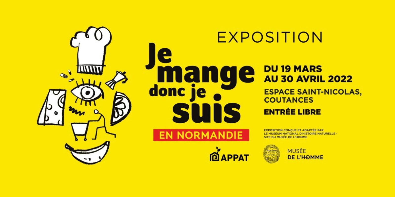 L’exposition itinérante « Je mange donc je suis » se déplace en Normandie