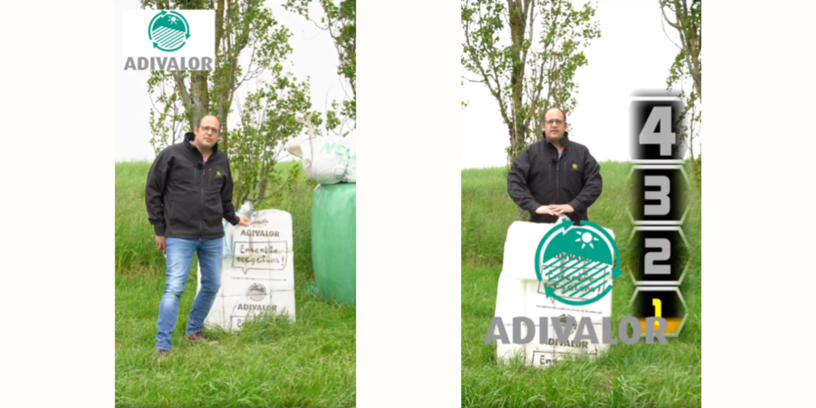 Vidéo d’Etienne Accault, agriculteur vidéaste, sur les collectes d’A.D.I.VALOR 