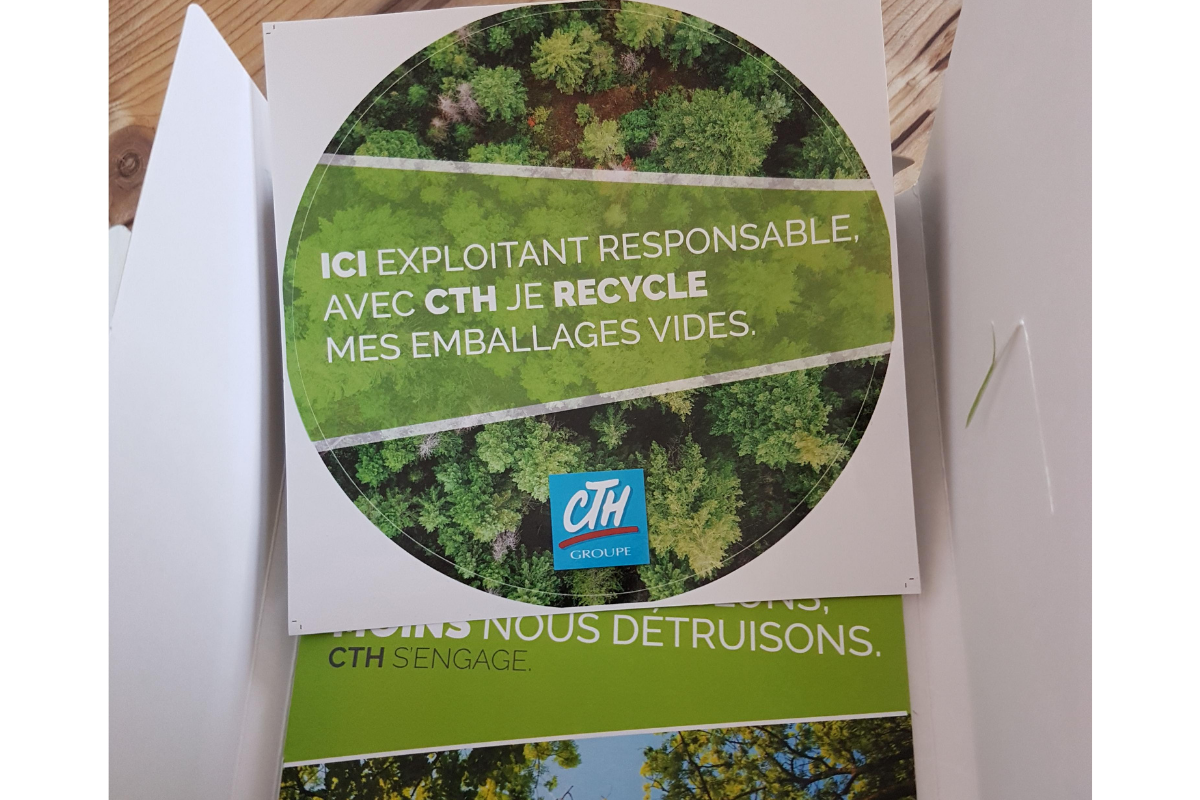CTH Agri mobilise ses équipes de terrain pour le recyclage