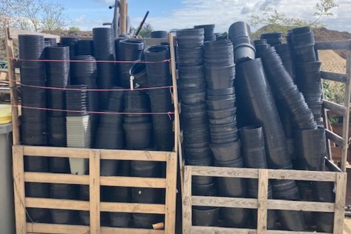 Bassin Orléannais : première collecte réussie pour les pots horticoles !