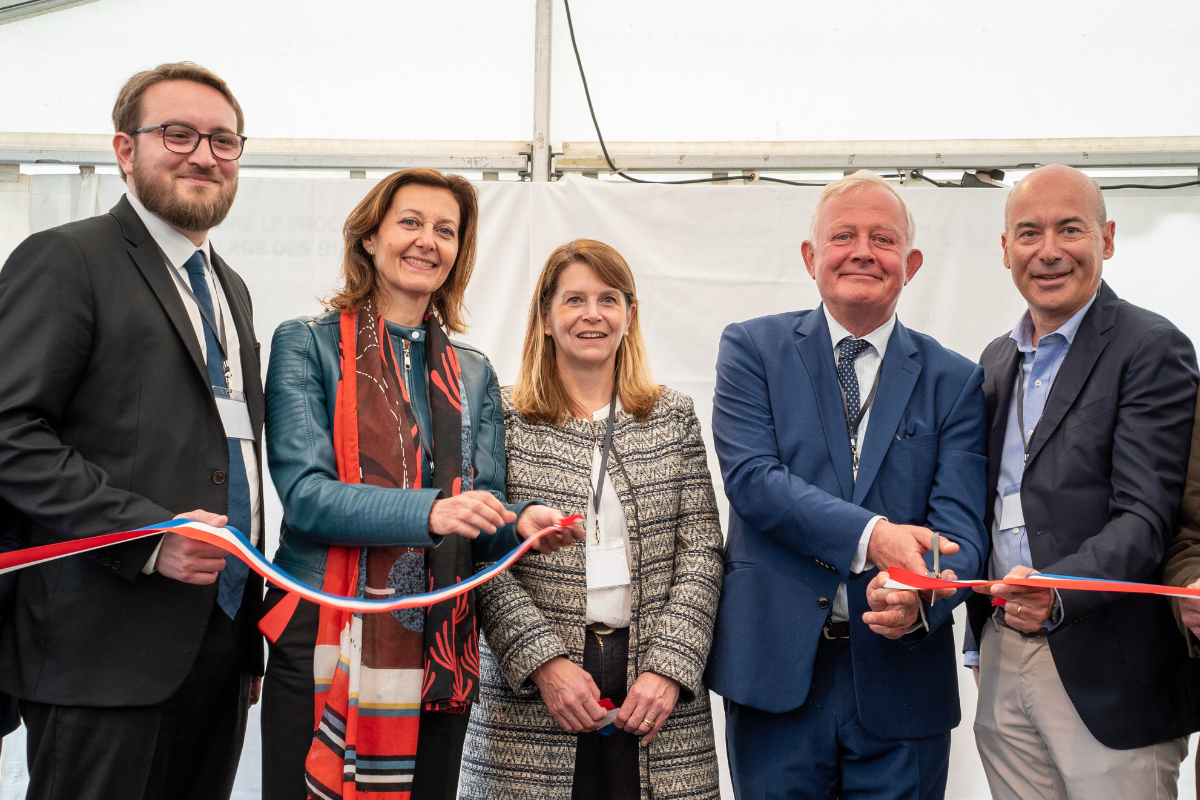 A.D.I.VALOR et NOVUS inaugurent la 1ere usine de recyclage de big-bags en France