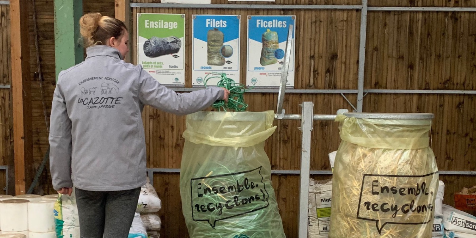 Les lycéens de la MFR des Hauts Pays (62) sensibilisés au tri des déchets agricoles