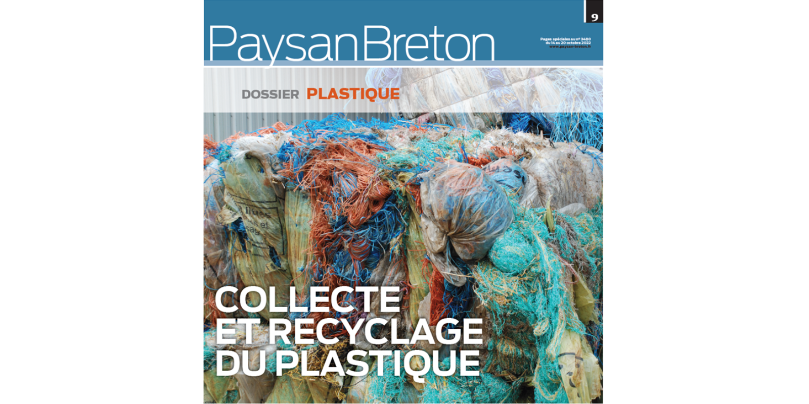 A.D.I.VALOR et les agriculteurs-recycleurs à l’honneur dans le Journal Paysan Breton