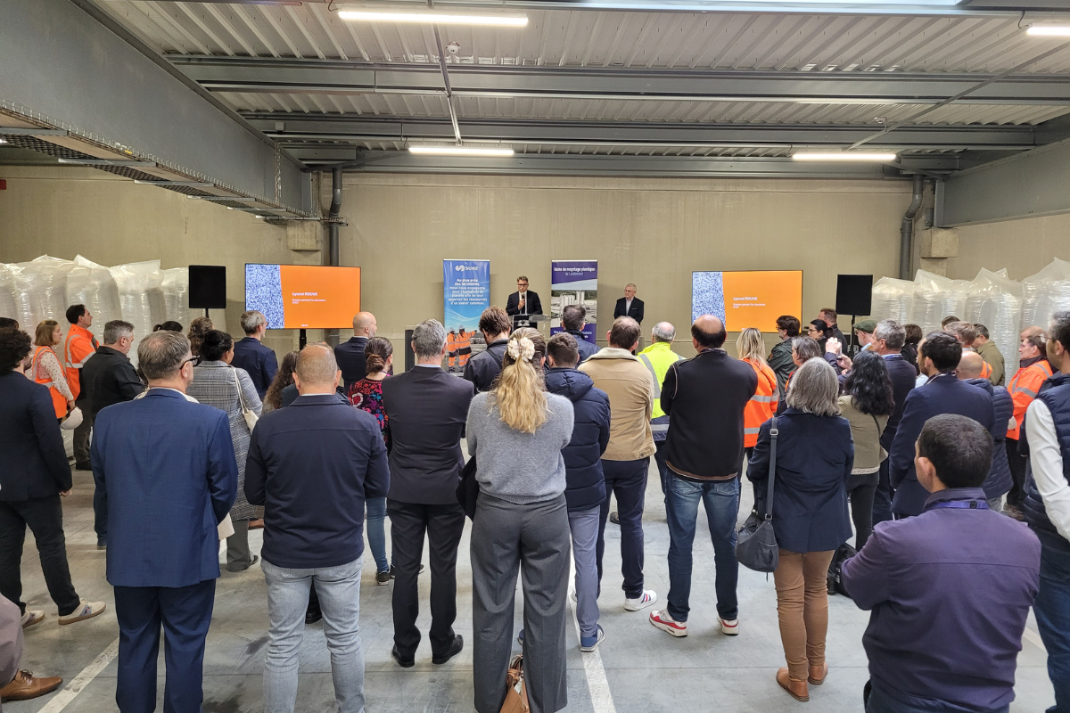 SUEZ inaugure deux nouvelles lignes de recyclage dédiées aux plastiques agricoles à Orée d’Anjou (49) 
