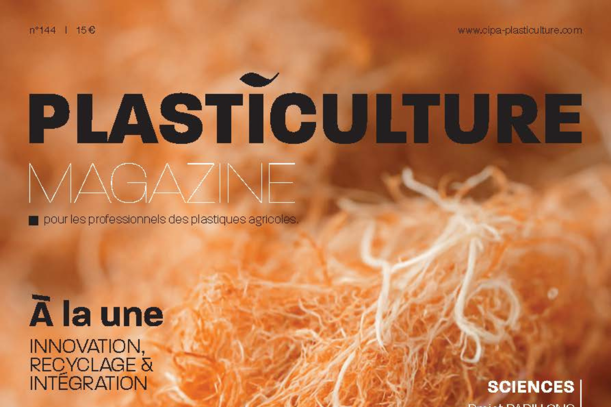 Plasticulture Magazine : A.D.I.VALOR contribue à la rédaction du cahier régional consacré au Nord-Est de la France