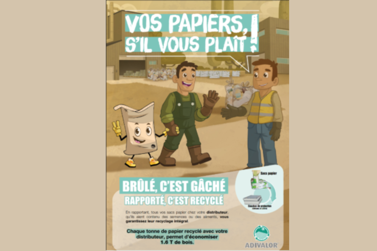 Sacs papier : A.D.I.VALOR booste la collecte  