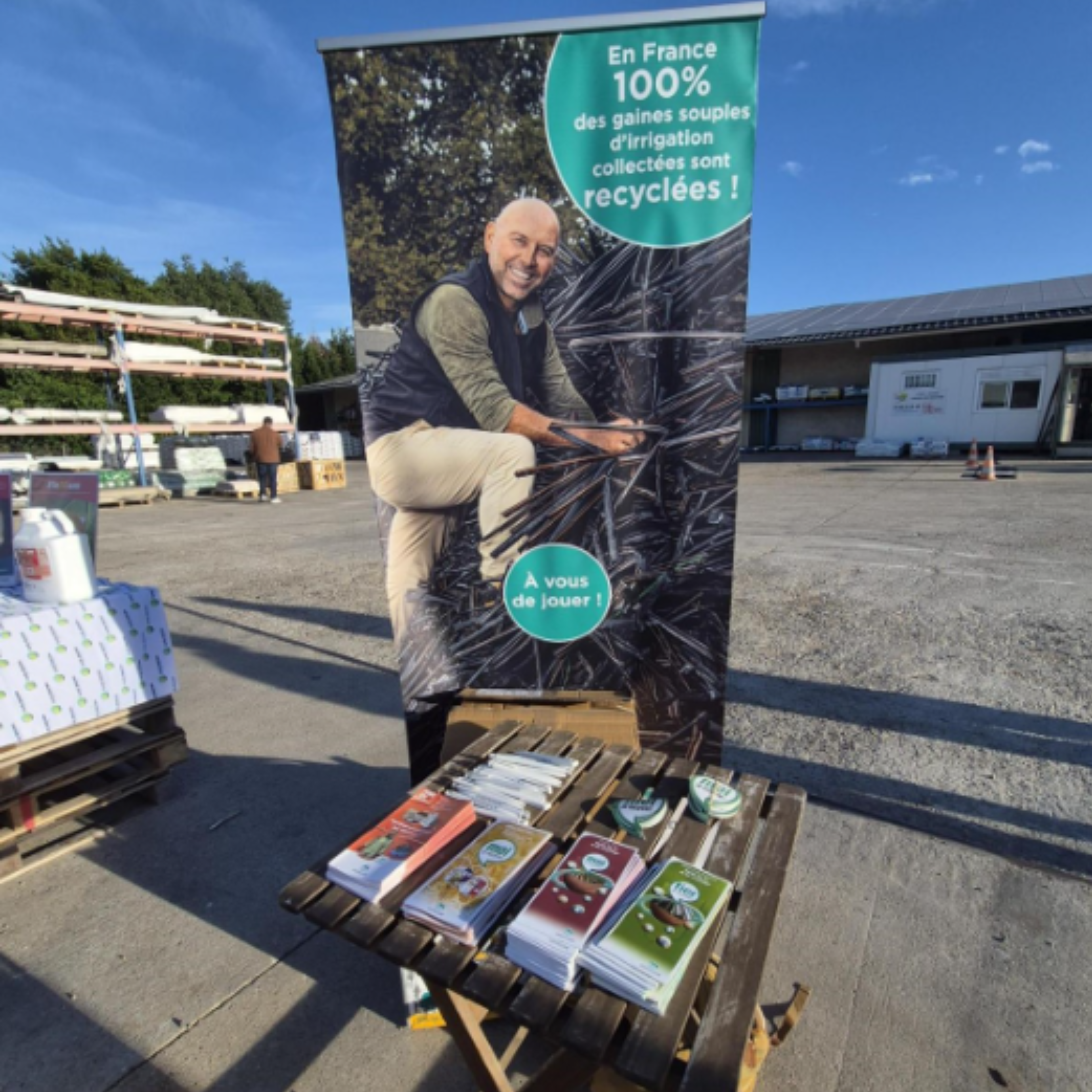 Aux côtés des distributeurs, les conseillers collecte mobilisés
