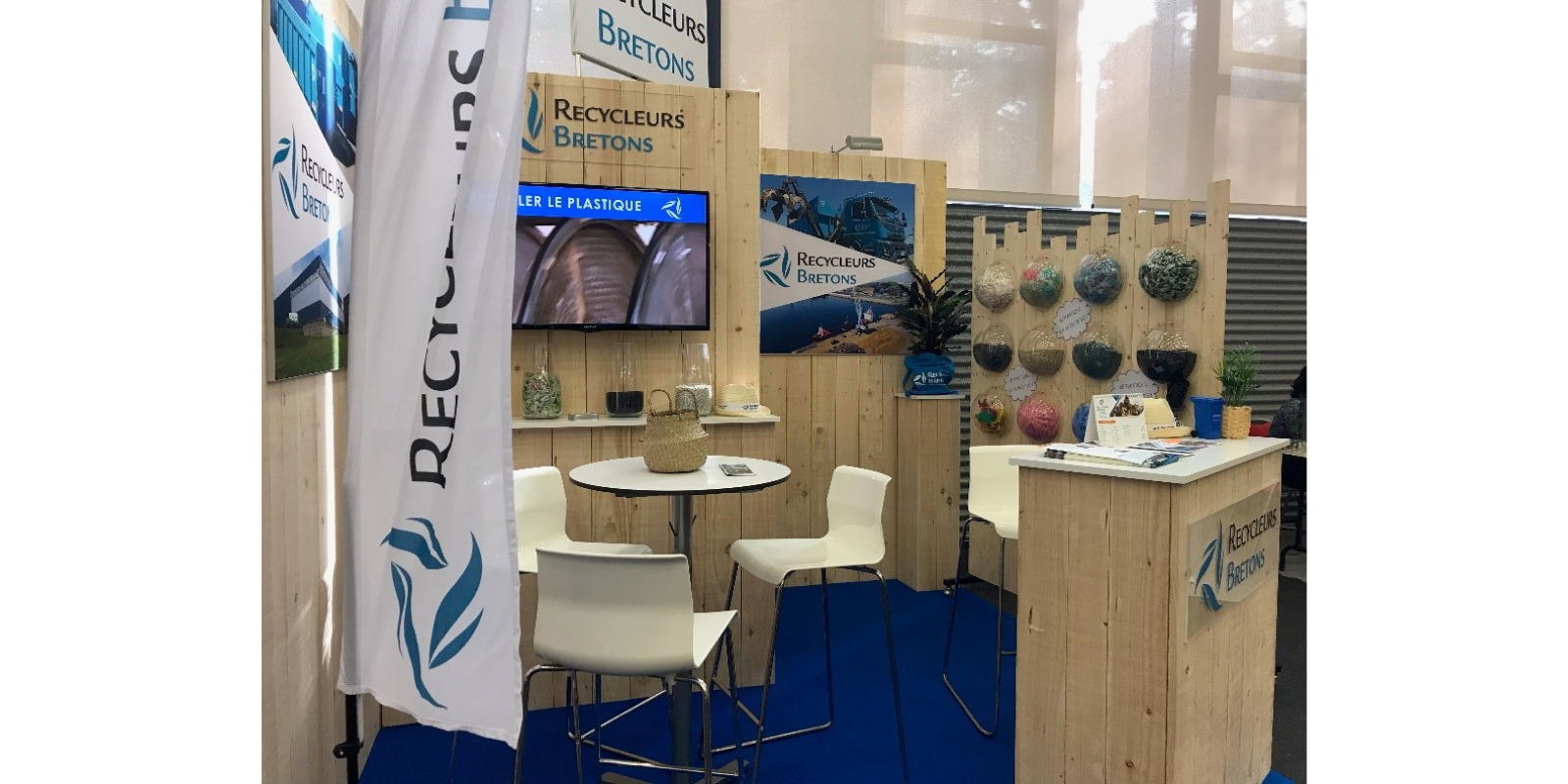 A.D.I.VALOR mis en avant par les Recycleurs bretons au Salon  « Plastiques Changement de Cap »